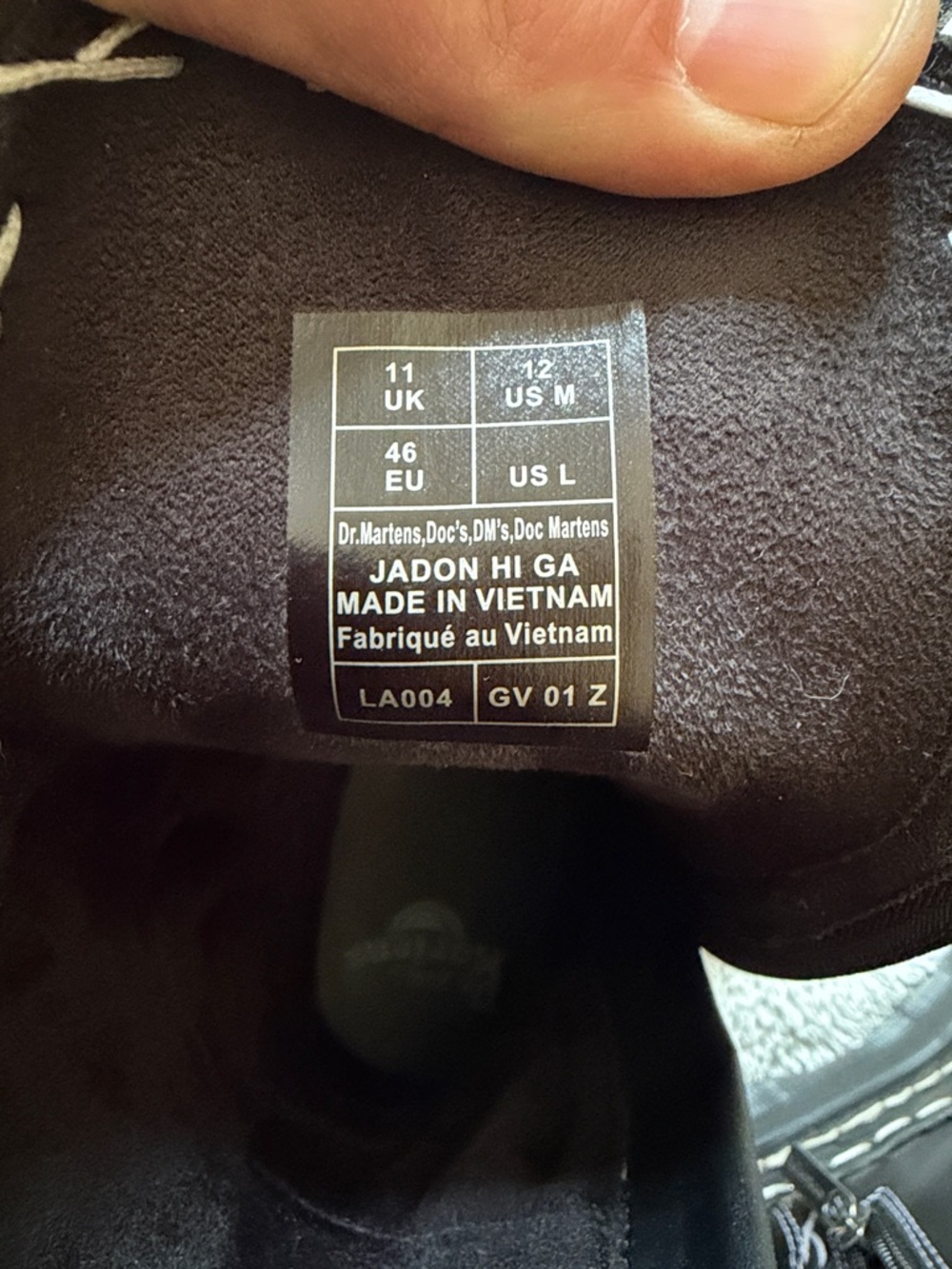 Dr. Martens Jadon Gothic Americana platform boots - Picture 3 of 5